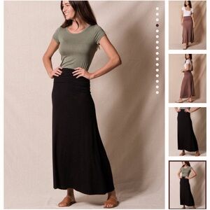 Sivana Bamboo Classic Maxi Skirt